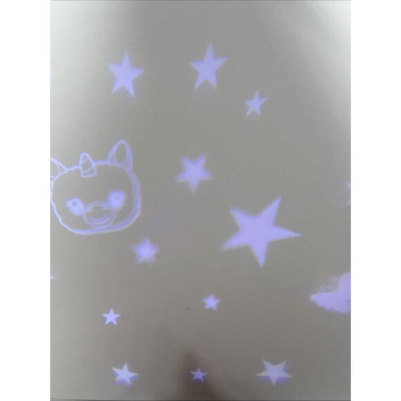 Star Belly Dream Lites Shimmering Rainbow Unicorn Stuffed Plush Night Light Up - Picture 7 of 12